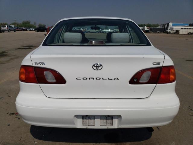 1NXBR12E2XZ147061 - 1999 TOYOTA COROLLA VE WHITE photo 6