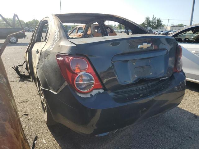 1G1JA5SH1F4119249 - 2015 CHEVROLET SONIC LS BLACK photo 2