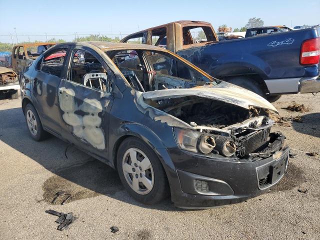 1G1JA5SH1F4119249 - 2015 CHEVROLET SONIC LS BLACK photo 4