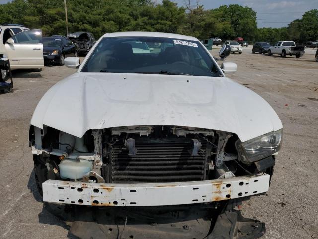 2C3CDXAGXCH280388 - 2012 DODGE CHARGER POLICE WHITE photo 5