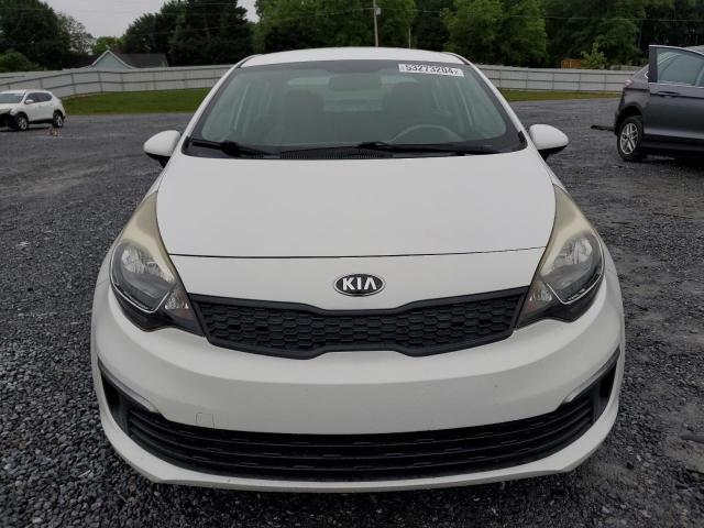 KNADM4A34H6012986 - 2017 KIA RIO LX WHITE photo 5