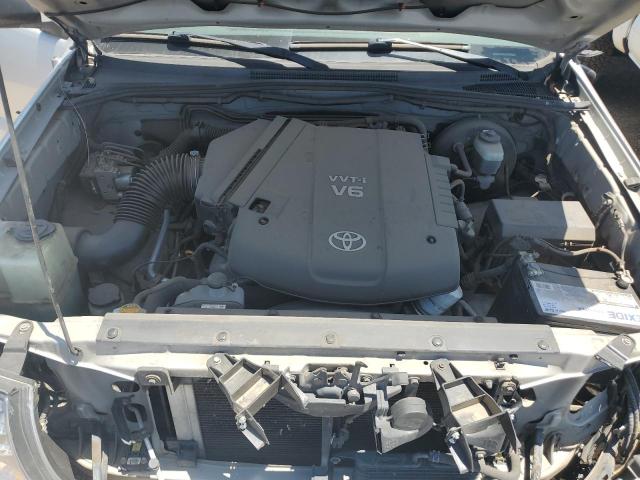 5TEJU62N05Z104869 - 2005 TOYOTA TACOMA DOUBLE CAB PRERUNNER SILVER photo 12