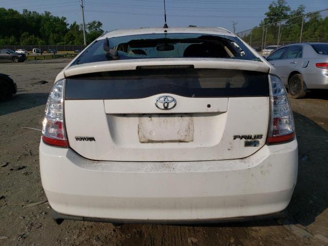 JTDKB20U963178806 - 2006 TOYOTA PRIUS WHITE photo 6