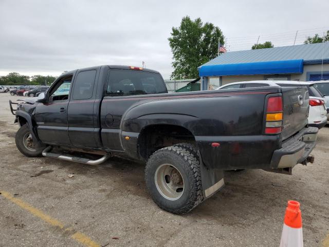 1GTJC39GX1E318693 - 2001 GMC NEW SIERRA C3500 BLACK photo 2