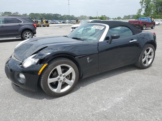 1G2MG35X97Y124126 - 2007 PONTIAC SOLSTICE GXP BLACK photo 1