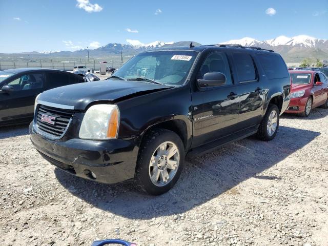 1GKFK16387R223893 - 2007 GMC YUKON XL K1500 BLACK photo 1