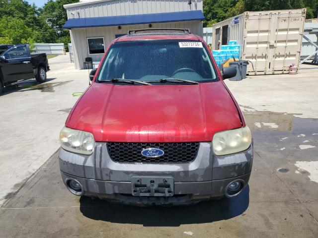 1FMYU03Z66KD24774 - 2006 FORD ESCAPE XLT RED photo 5