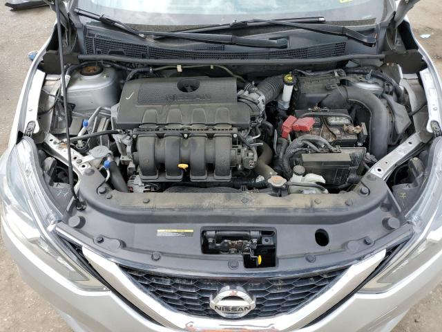 3N1AB7AP6JY289866 - 2018 NISSAN SENTRA S SILVER photo 11