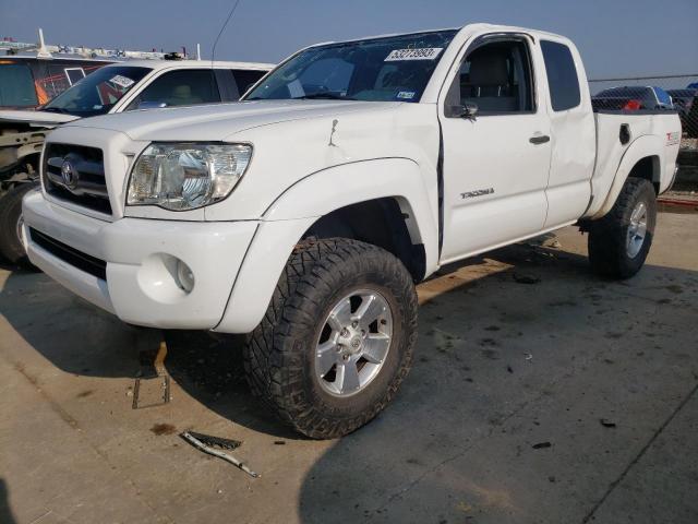 5TETU62N36Z159813 - 2006 TOYOTA TACOMA PRERUNNER ACCESS CAB WHITE photo 1