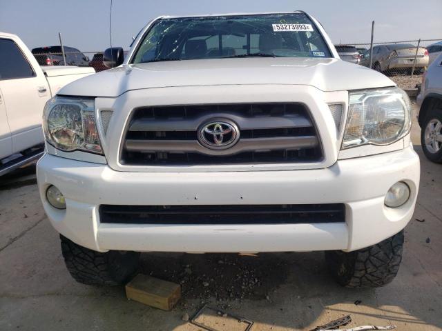 5TETU62N36Z159813 - 2006 TOYOTA TACOMA PRERUNNER ACCESS CAB WHITE photo 5