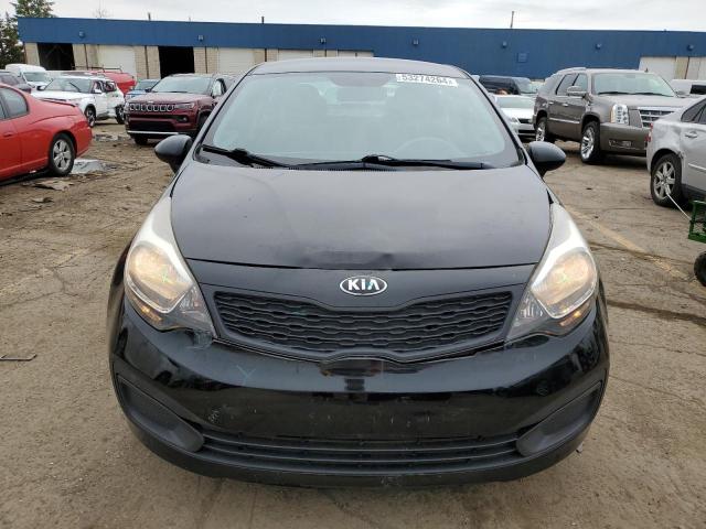 KNADM4A30E6378665 - 2014 KIA RIO LX BLACK photo 5