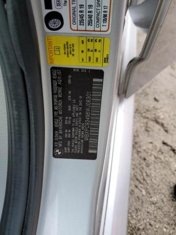 WBXPC93498WJ08301 - 2008 BMW X3 3.0SI SILVER photo 13