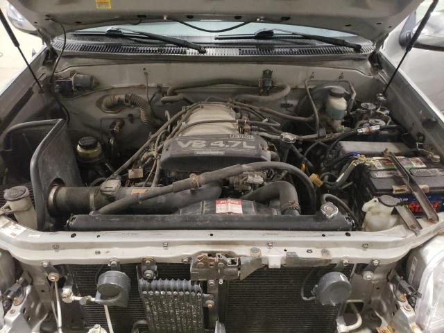 5TBBT441X1S219906 - 2001 TOYOTA TUNDRA ACCESS CAB ვერცხლისფერი ფოტო 11