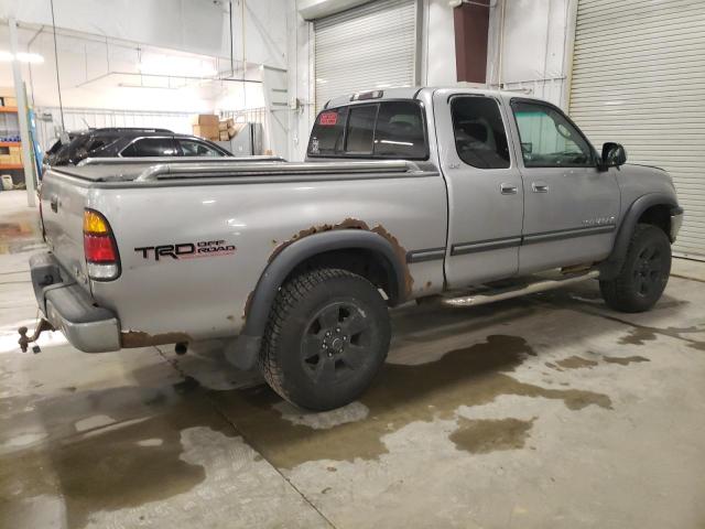 5TBBT441X1S219906 - 2001 TOYOTA TUNDRA ACCESS CAB ვერცხლისფერი ფოტო 3