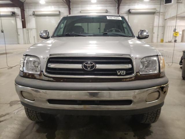 5TBBT441X1S219906 - 2001 TOYOTA TUNDRA ACCESS CAB ვერცხლისფერი ფოტო 5