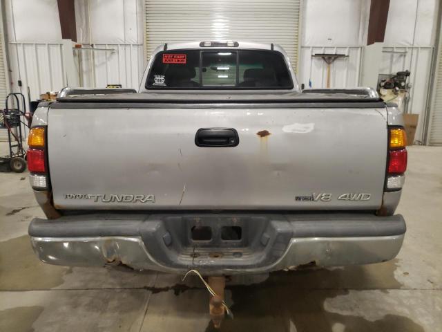 5TBBT441X1S219906 - 2001 TOYOTA TUNDRA ACCESS CAB ვერცხლისფერი ფოტო 6