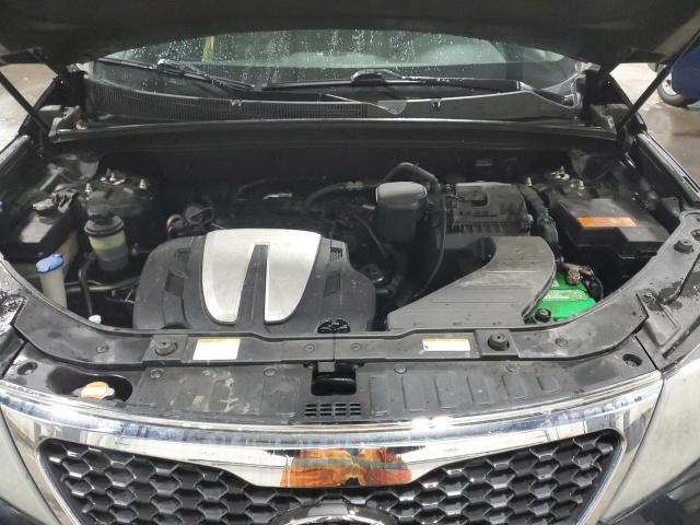 5XYKT4A22BG111430 - 2011 KIA SORENTO BASE BLACK photo 11