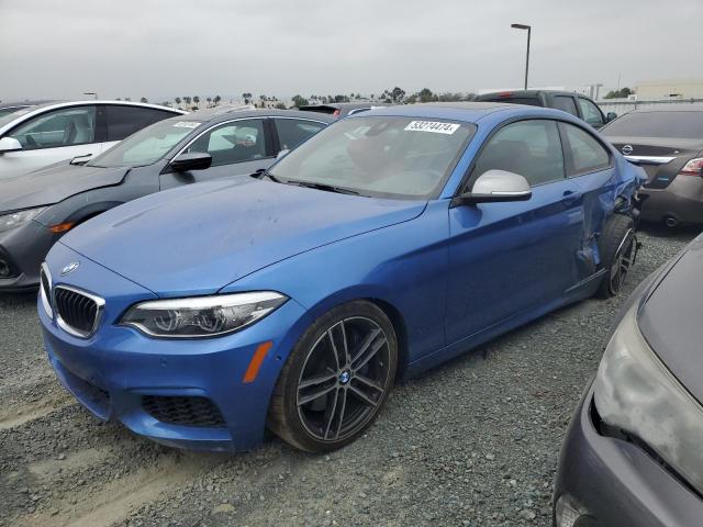 WBA2J5C50JVC07096 - 2018 BMW M240I BLUE photo 1