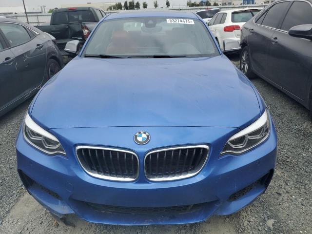 WBA2J5C50JVC07096 - 2018 BMW M240I BLUE photo 5