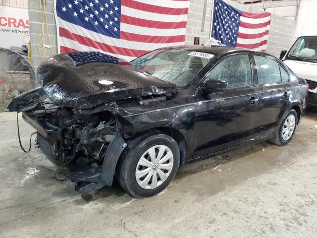 3VW1K7AJ5EM371509 - 2014 VOLKSWAGEN JETTA BASE 黑色 照片 1