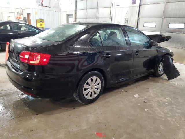 3VW1K7AJ5EM371509 - 2014 VOLKSWAGEN JETTA BASE 黑色 照片 3