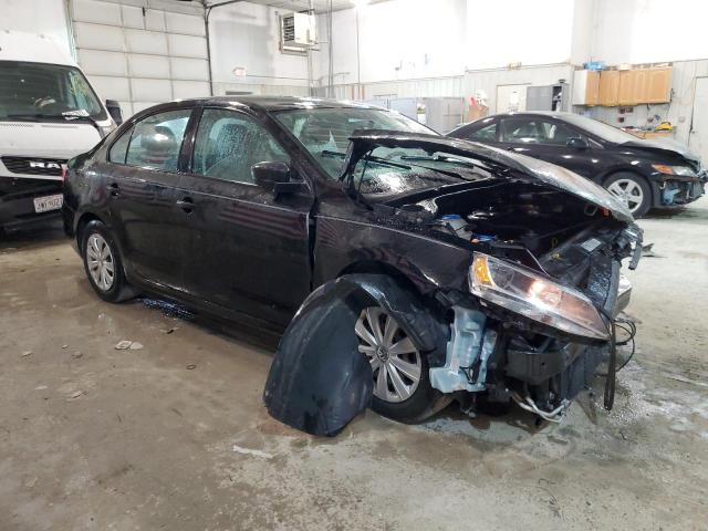 3VW1K7AJ5EM371509 - 2014 VOLKSWAGEN JETTA BASE 黑色 照片 4