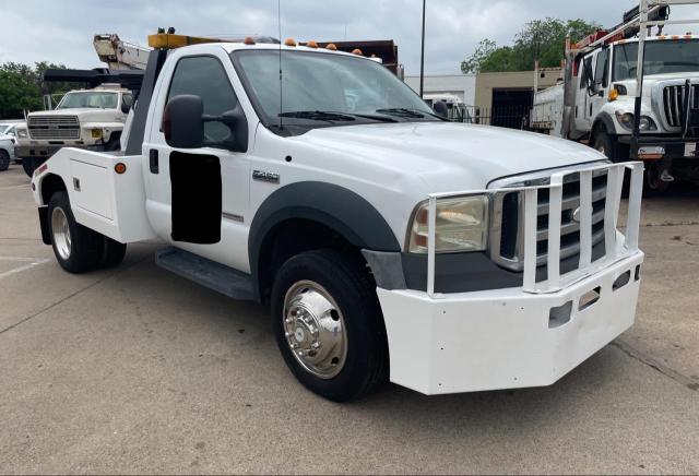 1FDXF46P06EC50841 - 2006 FORD F450 SUPER DUTY WHITE photo 1