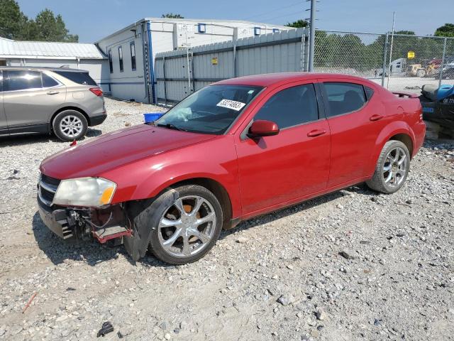 1B3CC1FBXAN231738 - 2010 DODGE AVENGER EXPRESS RED photo 1