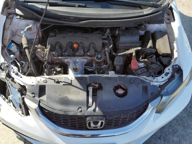 19XFB2F93FE220741 - 2015 HONDA CIVIC EXL WHITE photo 11