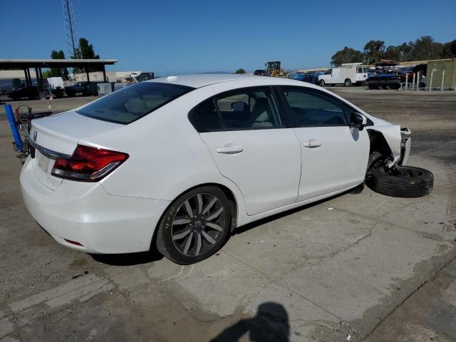 19XFB2F93FE220741 - 2015 HONDA CIVIC EXL თეთრი ფოტო 3