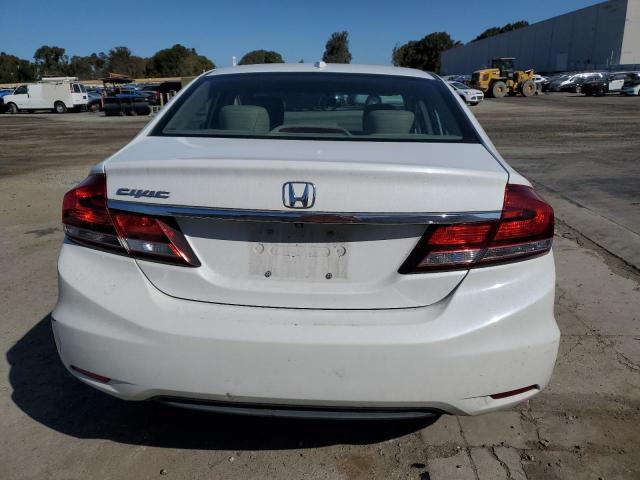 19XFB2F93FE220741 - 2015 HONDA CIVIC EXL WHITE photo 6