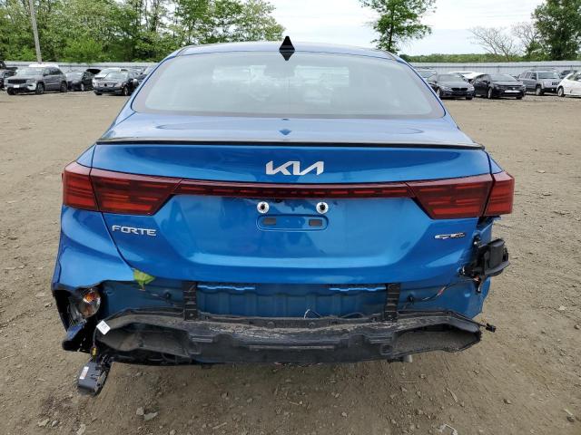 3KPF54ADXPE611403 - 2023 KIA FORTE GT LINE BLUE photo 6