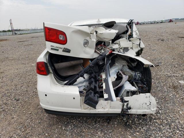 1G4HC5EM2AU123551 - 2010 BUICK LUCERNE CXL WHITE photo 6