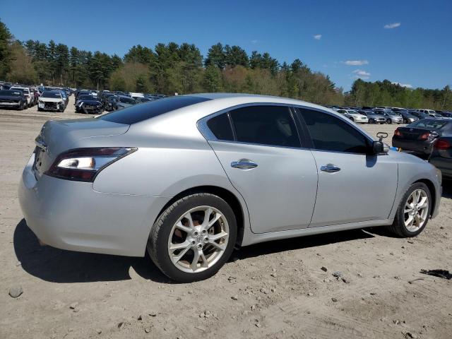 1N4AA5APXDC829484 - 2013 NISSAN MAXIMA S SILVER photo 3