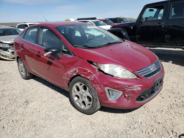 3FADP4CJ0BM122047 - 2011 FORD FIESTA SEL BURGUNDY photo 4