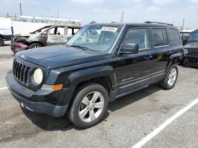 1C4NJPFB2CD652068 - 2012 JEEP PATRIOT LATITUDE BLACK photo 1