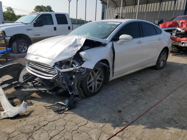 3FA6P0HD0ER101162 - 2014 FORD FUSION SE WHITE photo 1