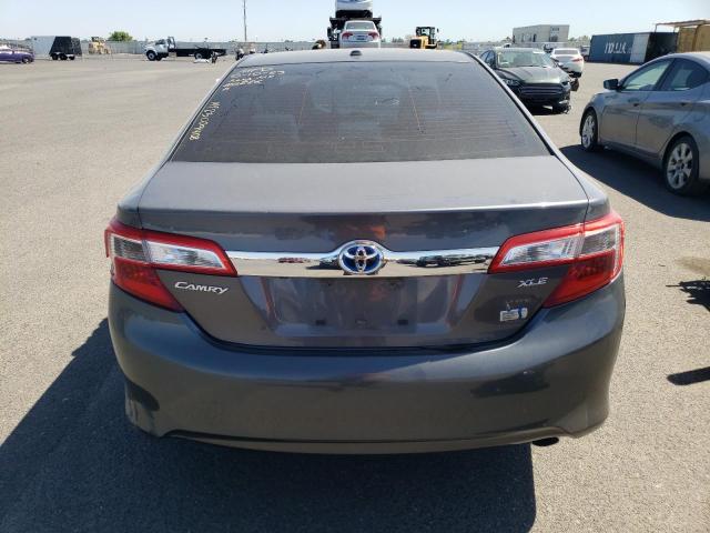 4T1BD1FK3DU092758 - 2013 TOYOTA CAMRY HYBRID GRAY photo 6