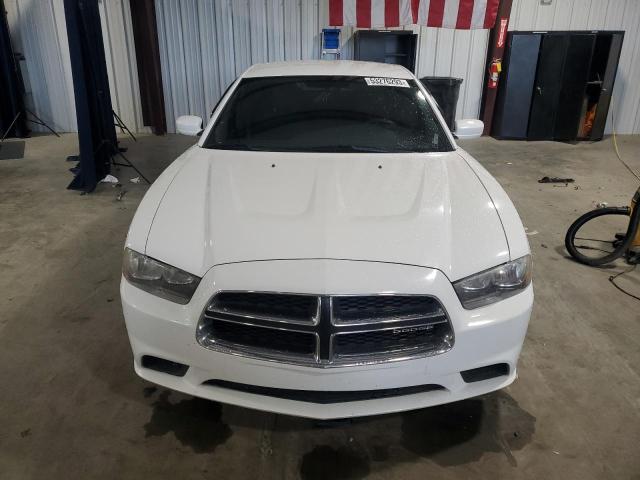 2B3CL3CGXBH577097 - 2011 DODGE CHARGER WHITE photo 5