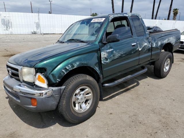 4TASM92N2XZ483423 - 1999 TOYOTA TACOMA XTRACAB PRERUNNER მწვანე ფოტო 1