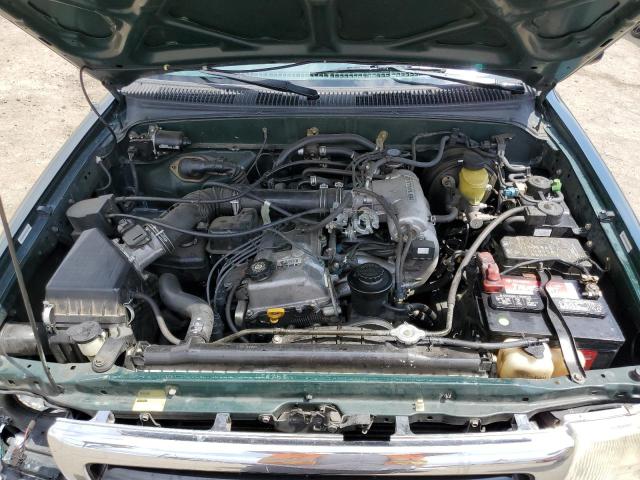4TASM92N2XZ483423 - 1999 TOYOTA TACOMA XTRACAB PRERUNNER მწვანე ფოტო 11