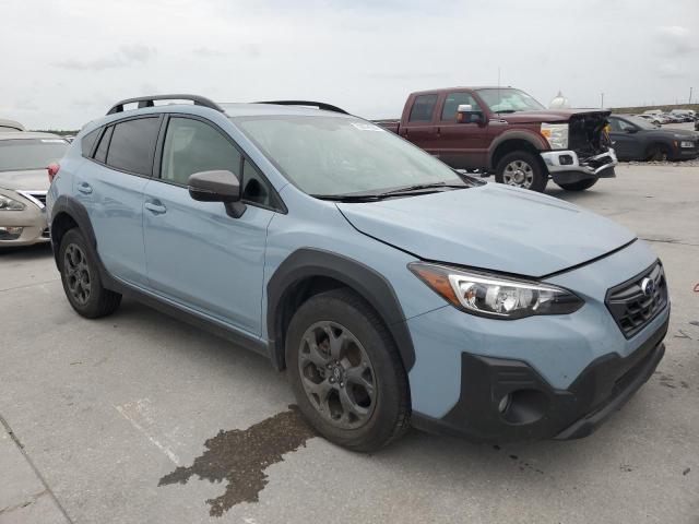 JF2GTHRC1MH388527 - 2021 SUBARU CROSSTREK SPORT BLUE photo 4