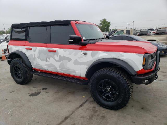 1FMEE5DP7MLA62782 - 2021 FORD BRONCO BASE RED photo 4