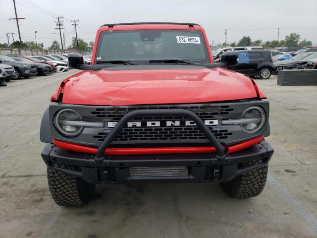 1FMEE5DP7MLA62782 - 2021 FORD BRONCO BASE RED photo 5