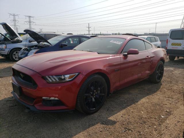 1FA6P8CF3H5264595 - 2017 FORD MUSTANG GT MAROON photo 1