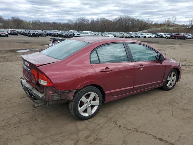 2HGFA1F61AH551447 - 2010 HONDA CIVIC LX-S BURGUNDY photo 3