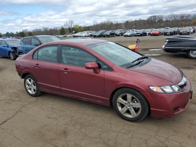 2HGFA1F61AH551447 - 2010 HONDA CIVIC LX-S BURGUNDY photo 4