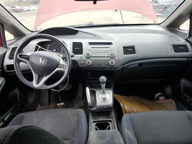 2HGFA1F61AH551447 - 2010 HONDA CIVIC LX-S BURGUNDY photo 8