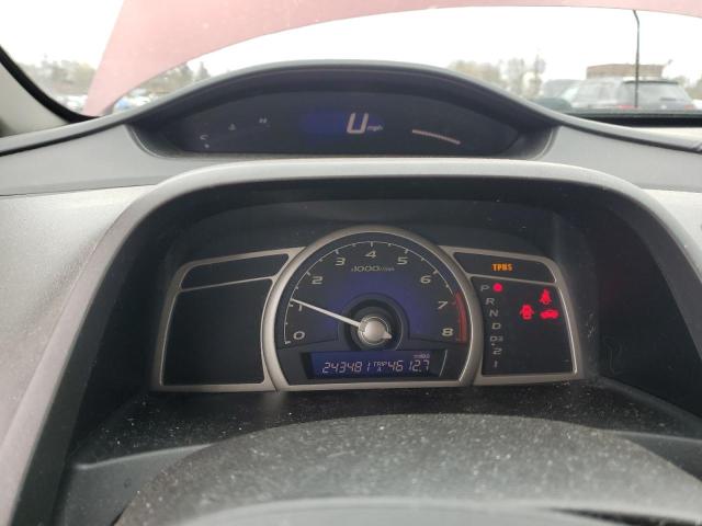 2HGFA1F61AH551447 - 2010 HONDA CIVIC LX-S BURGUNDY photo 9