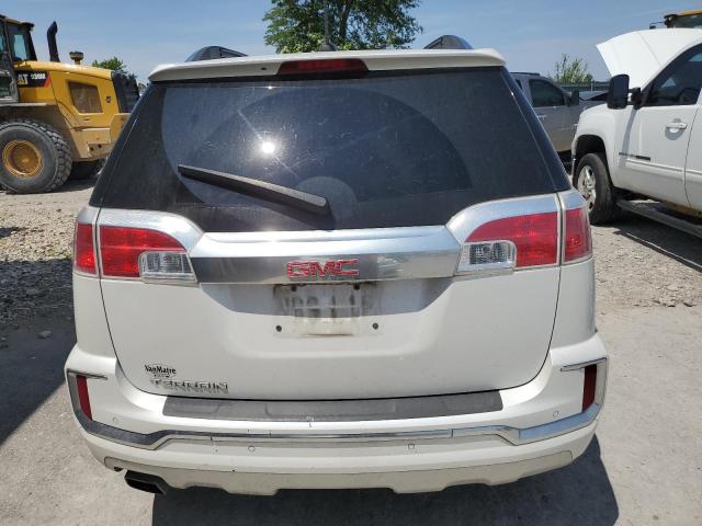 2GKALREK8H6290232 - 2017 GMC TERRAIN DENALI WHITE photo 6